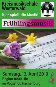 Frühlingsmusik der Kreismusikschule