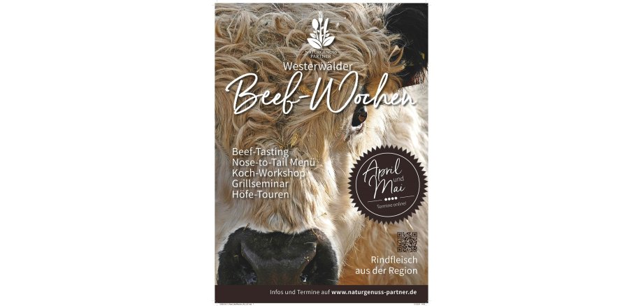 Die Westerwälder Beef-Wochen finden im April und im Mai statt.
