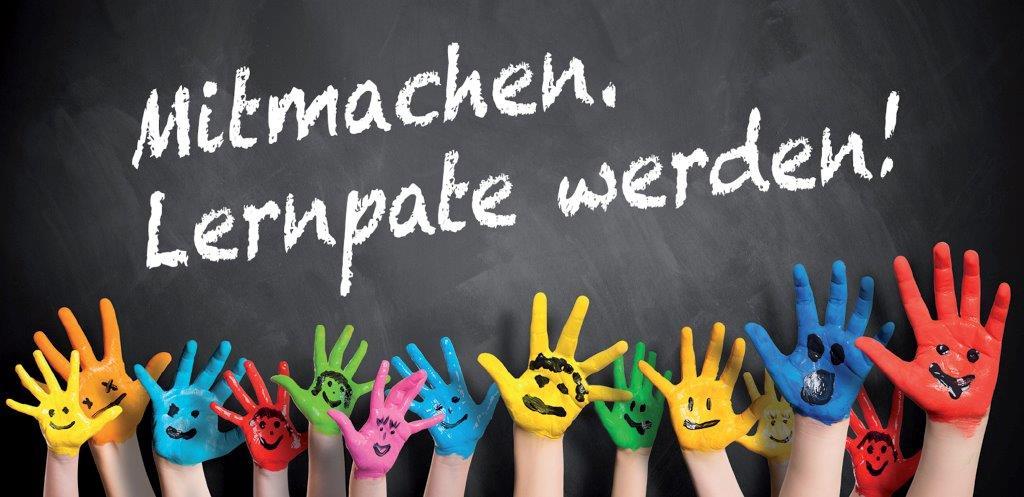 Viele bunten Hände strecken sich nach oben. 