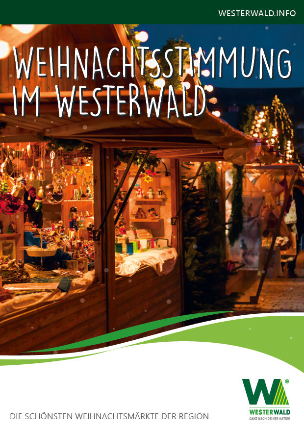 Das Deckblatt des Weihnachtsmarktflyers.