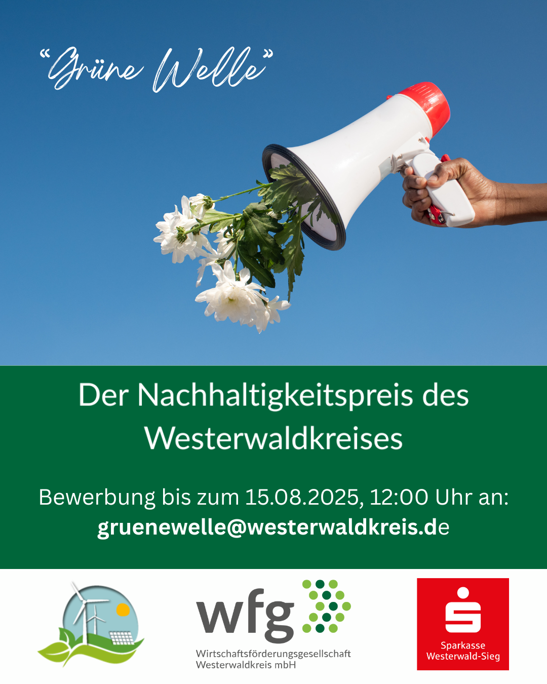 Das Plakat zeigt alle Fakten zur Grünen Welle.