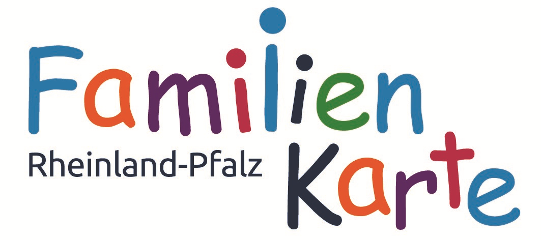 Das bunte Logo der Familienkarte.