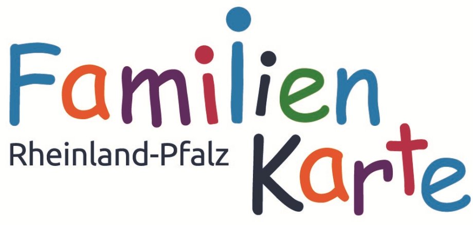 Das bunte Logo der Familienkarte.