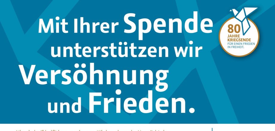 Ein Aufruf zur Spende.