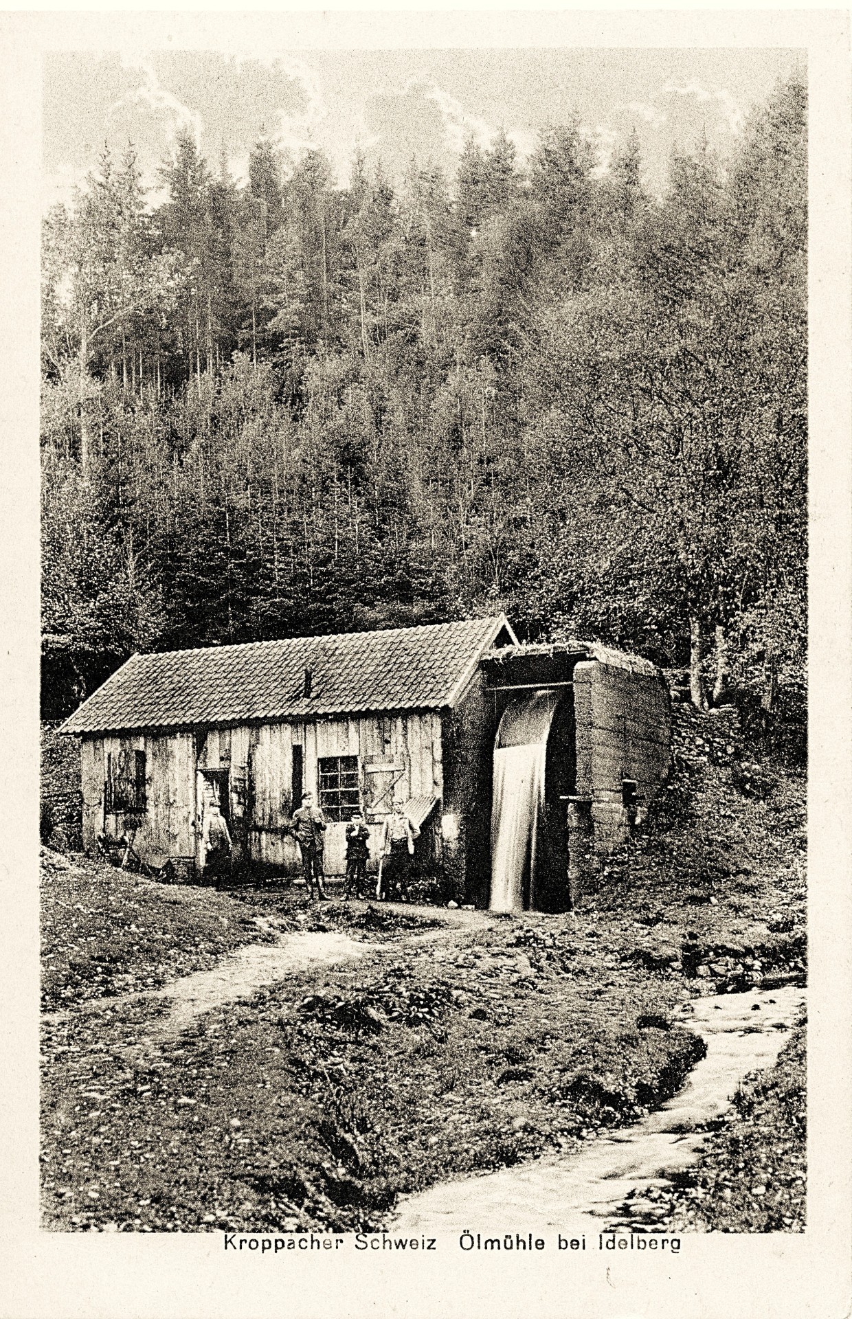 Die Ölmühle bei Idelberg.