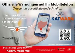 KATWARN offiziel im Westerwaldkreis eingeführt.